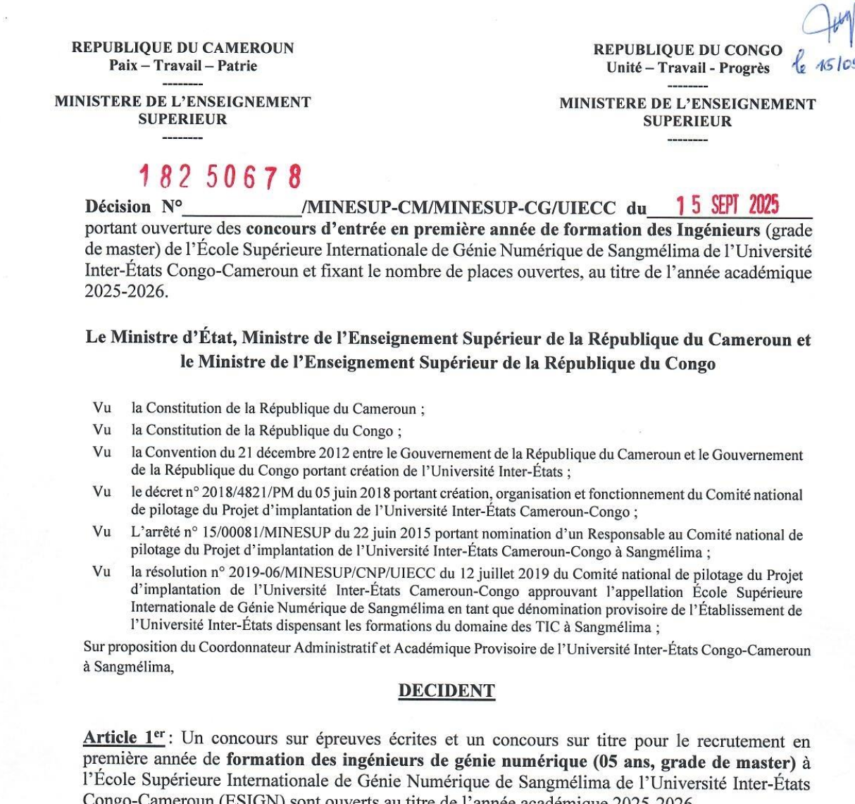 Decision Concours Document Preview